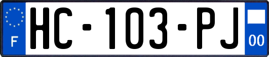 HC-103-PJ