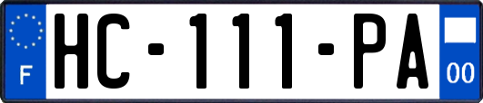 HC-111-PA