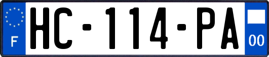 HC-114-PA