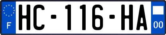 HC-116-HA