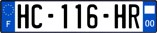 HC-116-HR