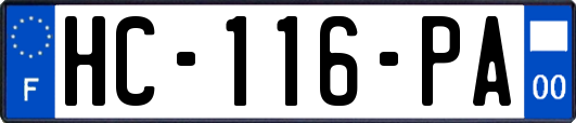 HC-116-PA