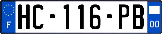 HC-116-PB