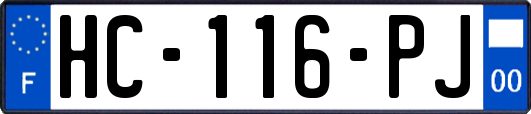 HC-116-PJ