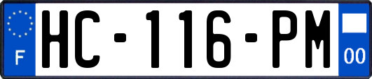 HC-116-PM