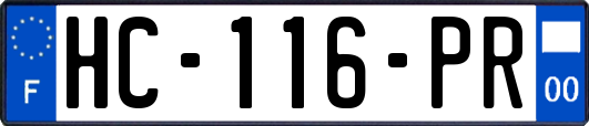 HC-116-PR