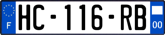 HC-116-RB