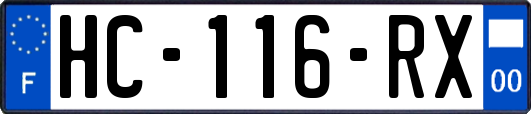 HC-116-RX