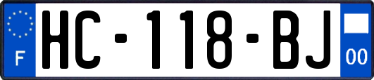 HC-118-BJ