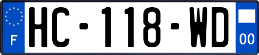 HC-118-WD