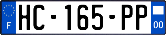 HC-165-PP