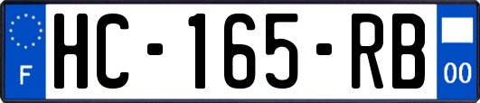 HC-165-RB