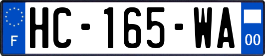 HC-165-WA