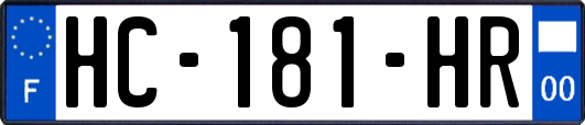 HC-181-HR