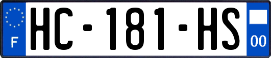 HC-181-HS