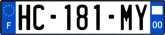 HC-181-MY