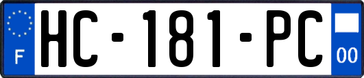 HC-181-PC