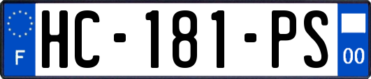 HC-181-PS