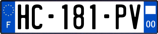 HC-181-PV