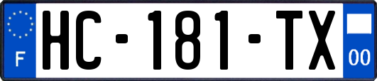 HC-181-TX