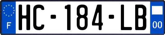 HC-184-LB