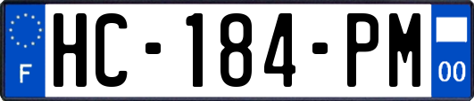 HC-184-PM