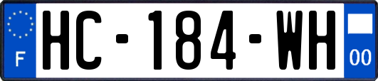 HC-184-WH