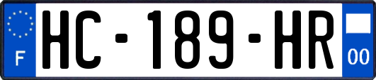 HC-189-HR