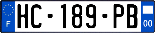 HC-189-PB