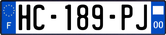 HC-189-PJ