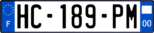 HC-189-PM