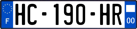 HC-190-HR