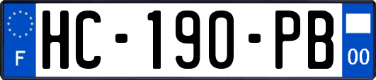 HC-190-PB