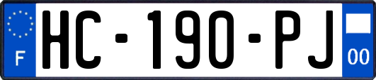 HC-190-PJ