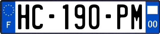 HC-190-PM