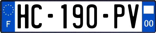 HC-190-PV