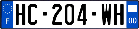 HC-204-WH