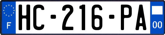 HC-216-PA