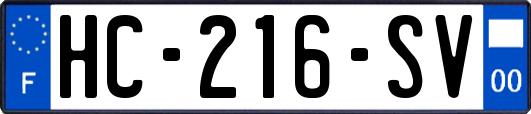 HC-216-SV