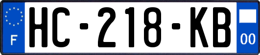 HC-218-KB