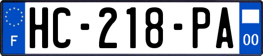 HC-218-PA
