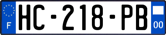 HC-218-PB
