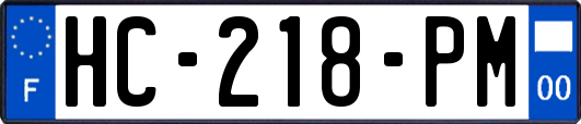 HC-218-PM