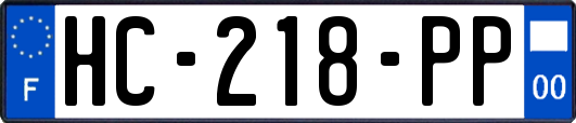 HC-218-PP