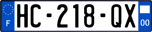 HC-218-QX