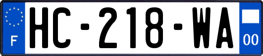 HC-218-WA