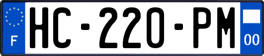 HC-220-PM