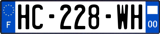 HC-228-WH