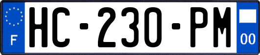HC-230-PM