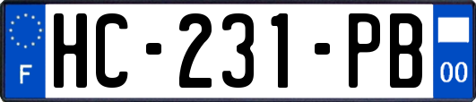 HC-231-PB